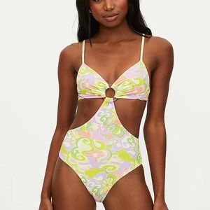 NEW Beach Riot Psychedelic Sunshine Kristen One Piece